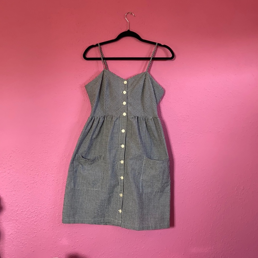 Forever 21 Gingham Plaid Dress